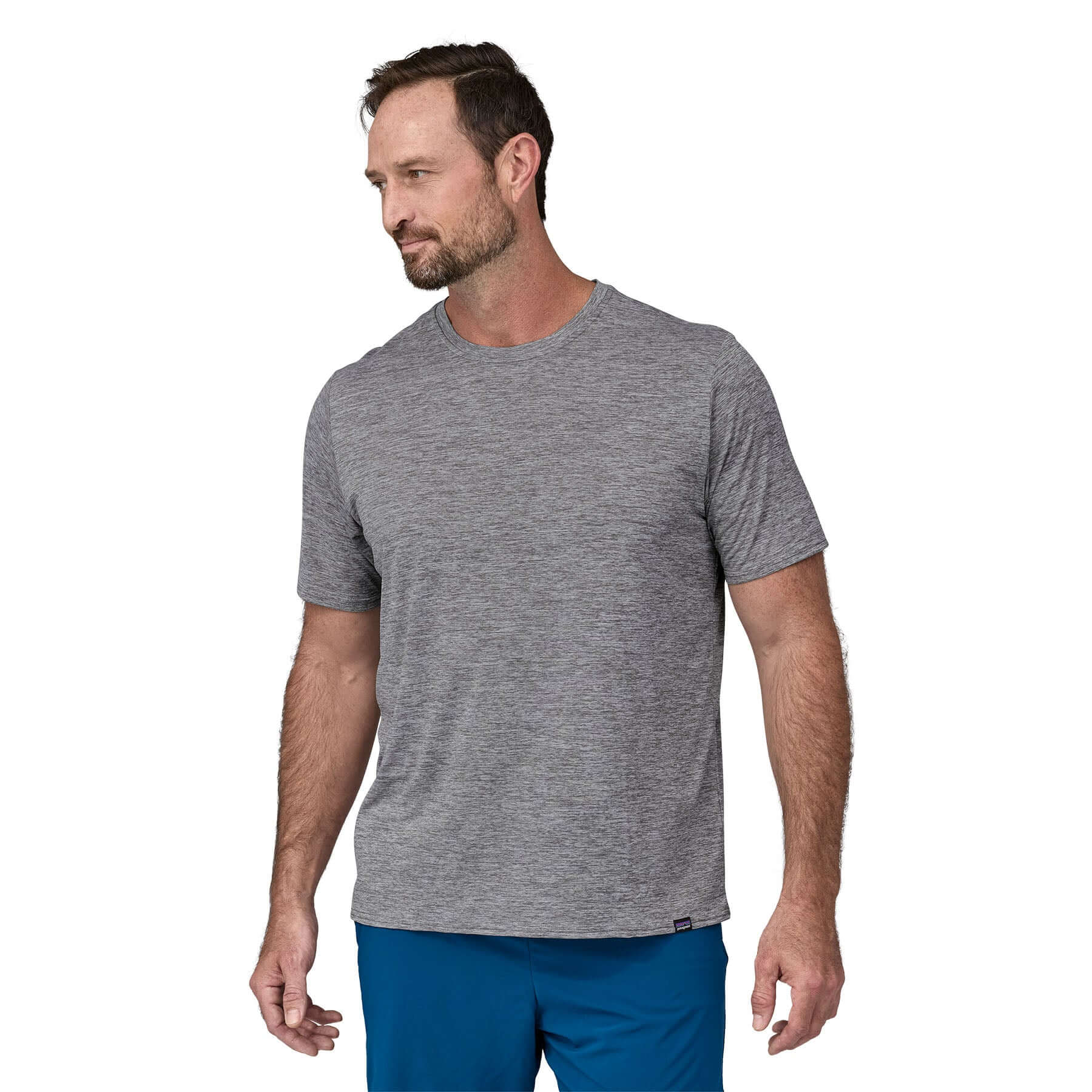 Men's Capilene® Cool Daily Shirt in FEATHER GREY | Patagonia Bend