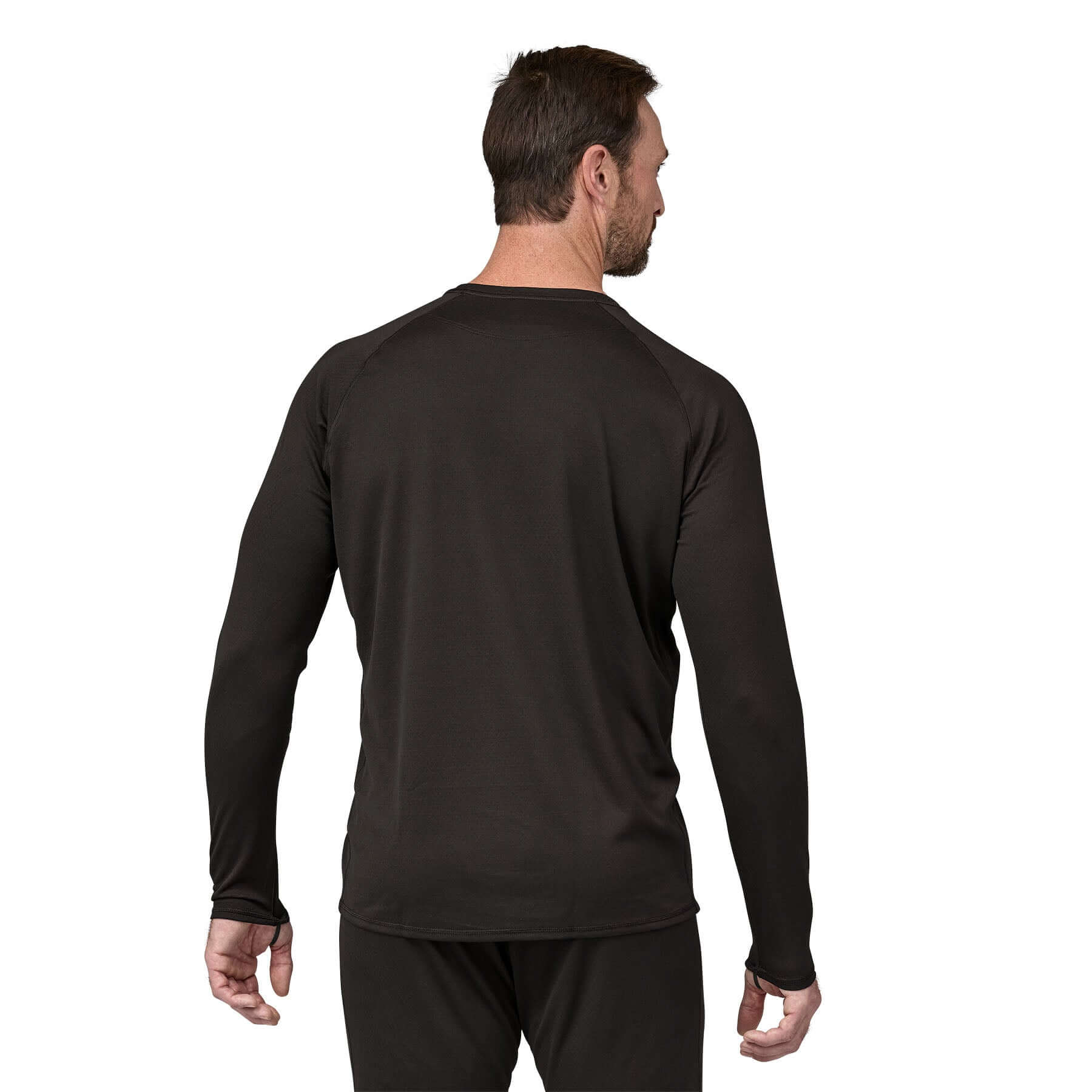 Men's Capilene® Midweight Crew in BLACK | Patagonia Bend