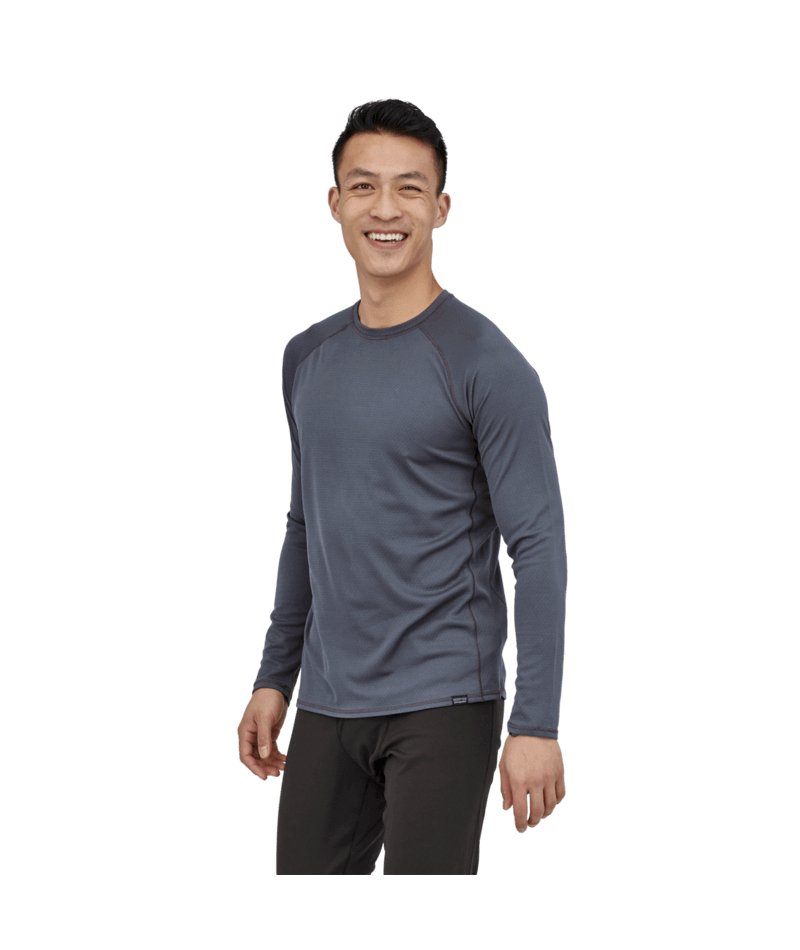 Men's Capilene® Midweight Crew in Smolder Blue | Patagonia Bend