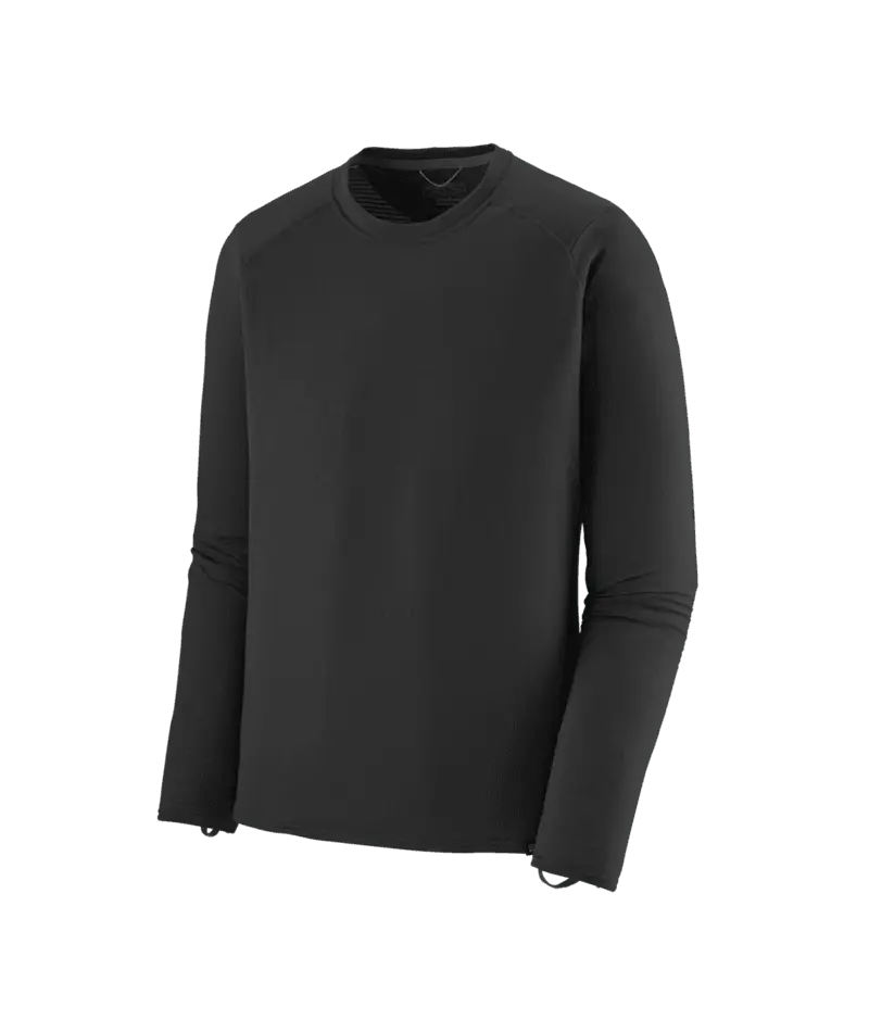 Men's Capilene® Thermal Weight Crew in Black | Patagonia Bend