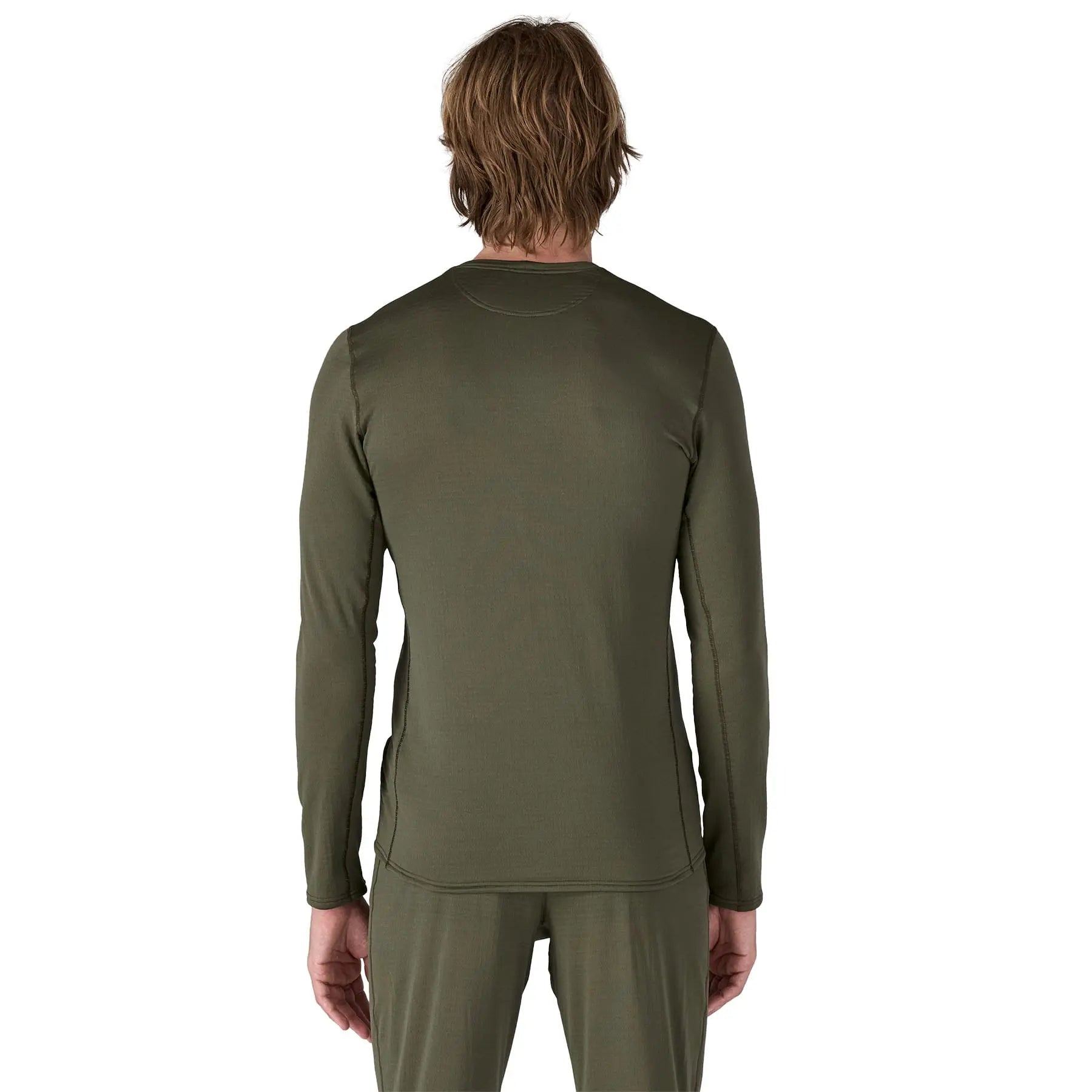 Men's Capilene® Thermal Weight Crew in Pine Needle Green | Patagonia Bend