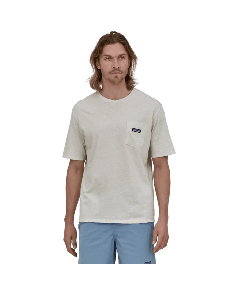 Men's Daily Pocket Tee in Birch White | Patagonia Bend