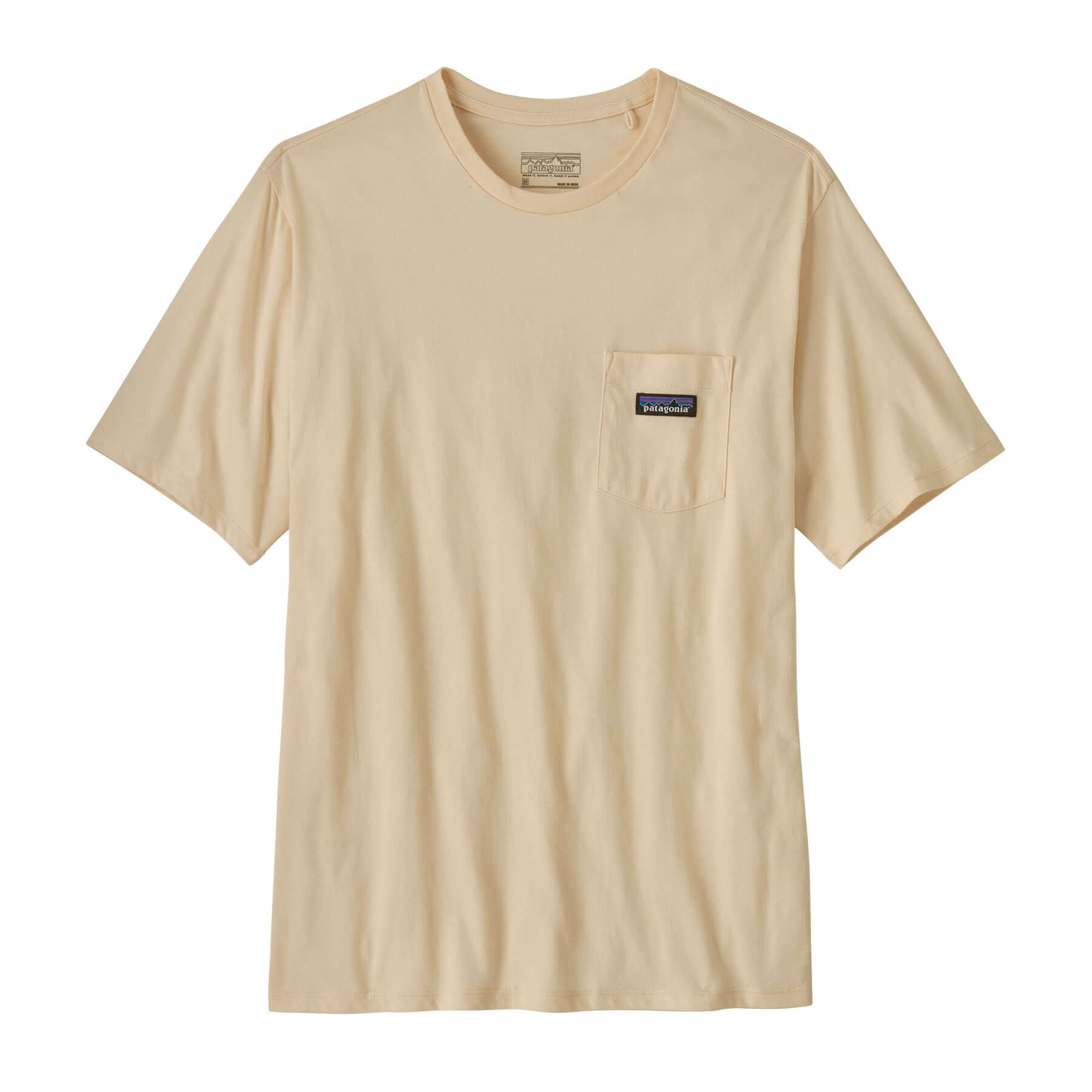 Men's Daily Pocket Tee in Undyed Natural | Patagonia Bend