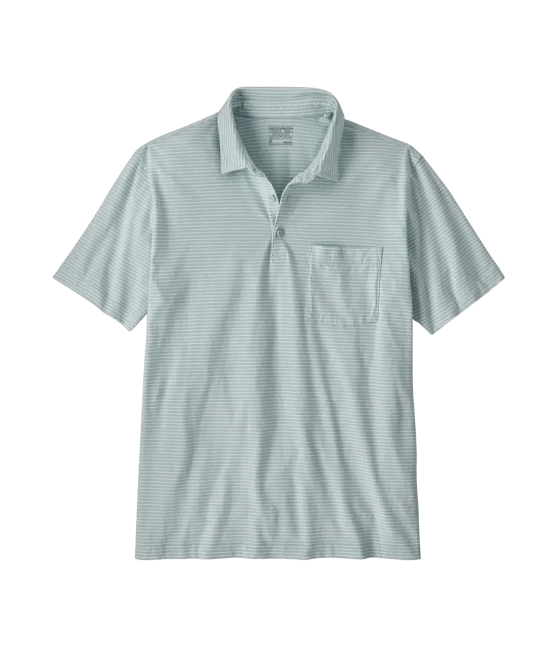 Men's Daily Polo in Seashore: Steam Blue | Patagonia Bend