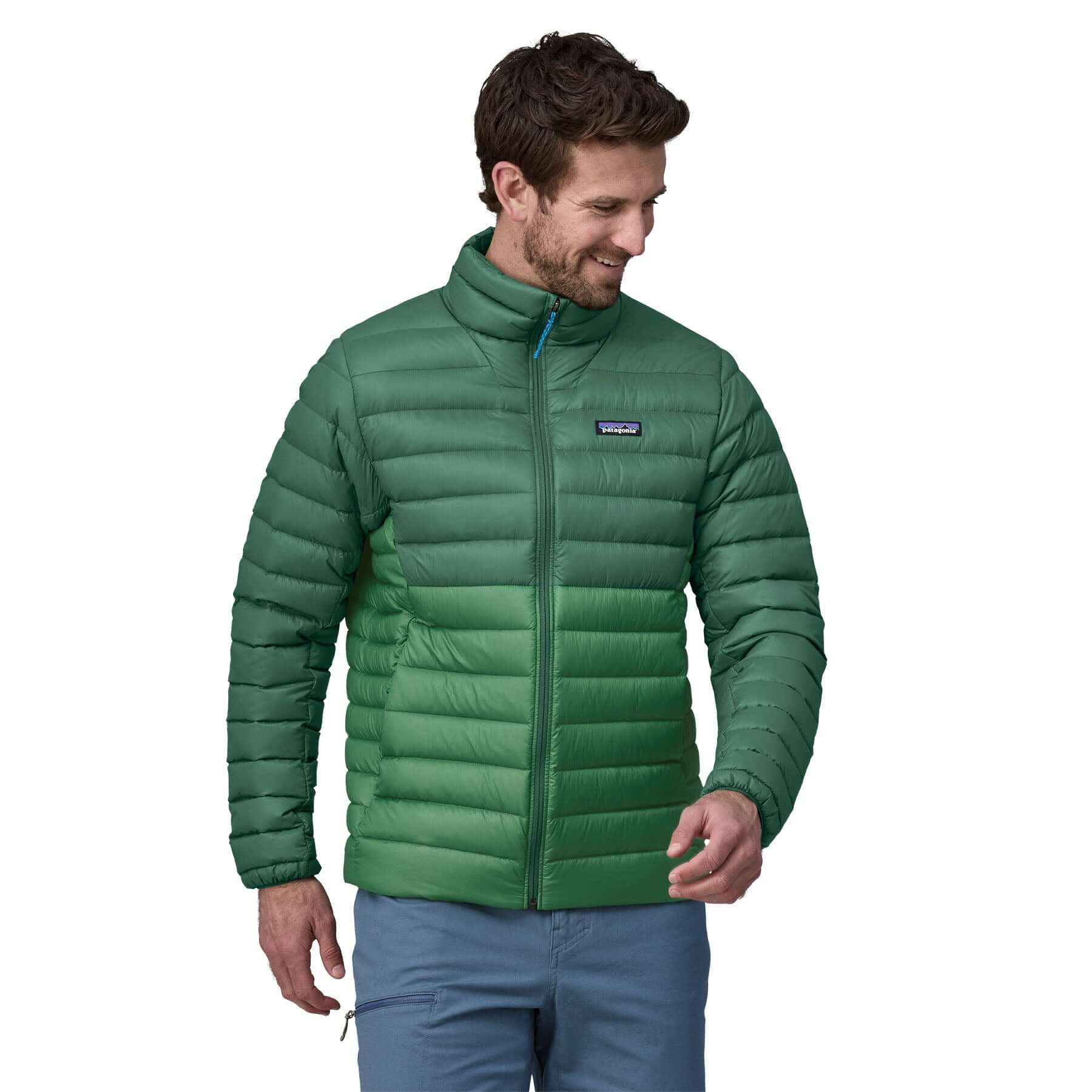 Men's Down Sweater in Gather Green | Patagonia Bend