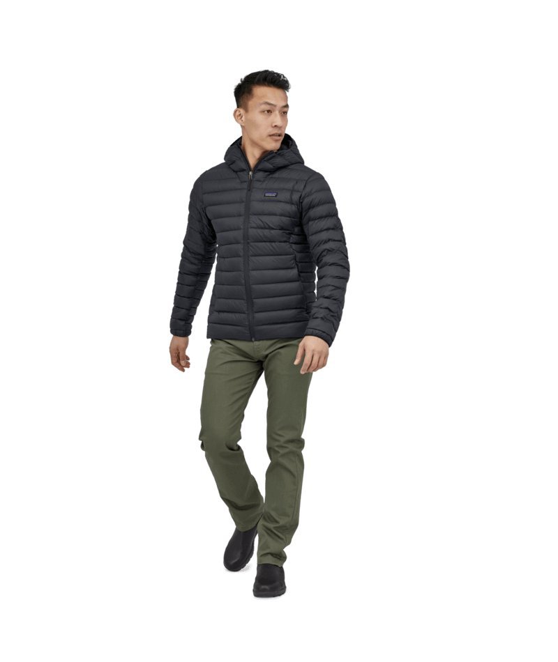 Men's Down Sweater Hoody in Black | Patagonia Bend