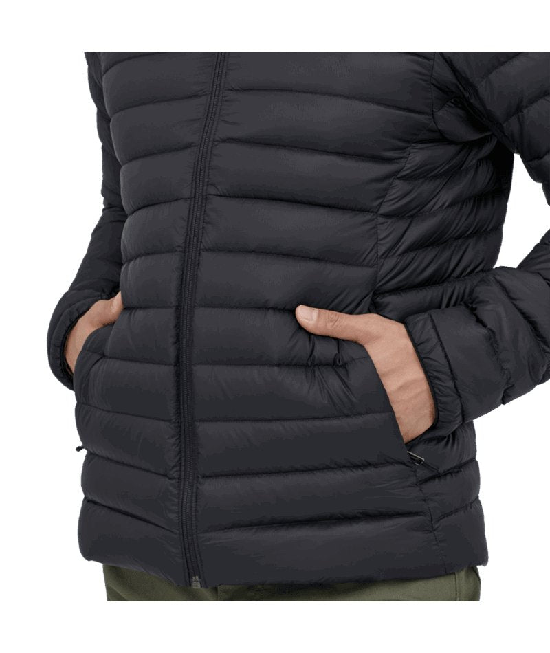 Patagonia men's down jacket black best sale