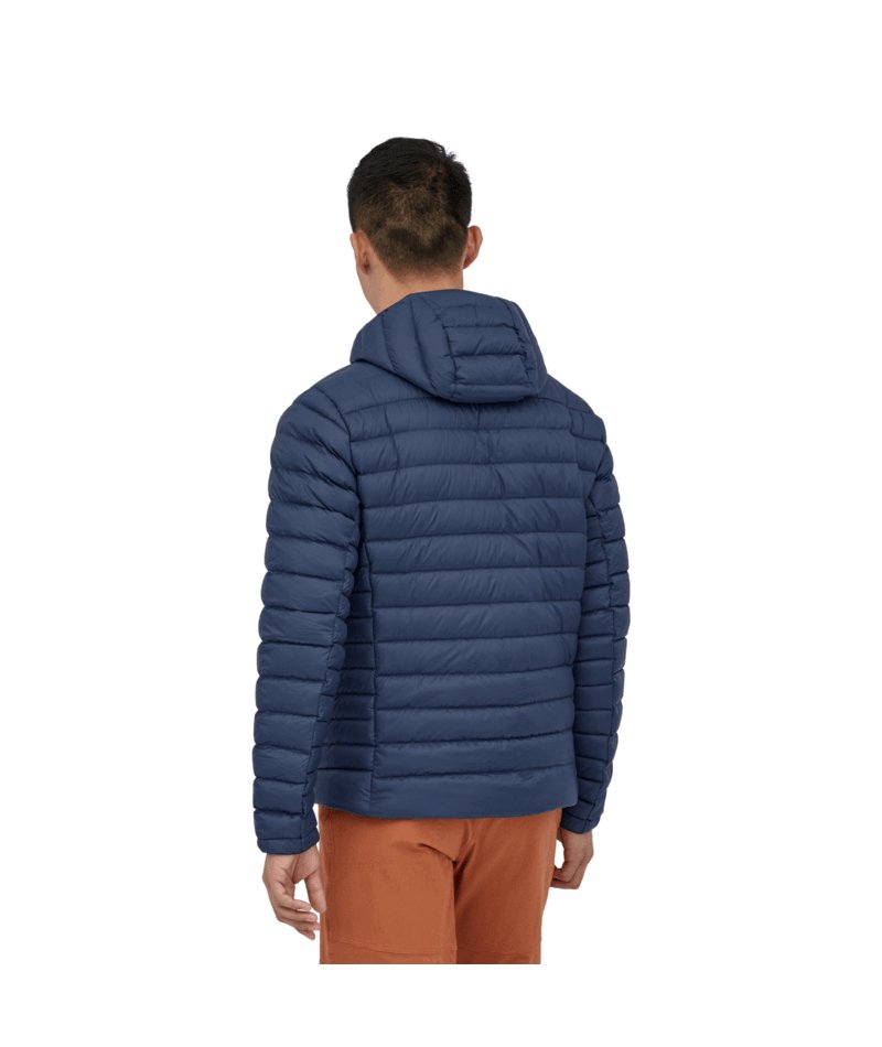 Men's Down Sweater Hoody in New Navy | Patagonia Bend