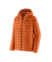 Men's Down Sweater Hoody in Redtail Rust | Patagonia Bend