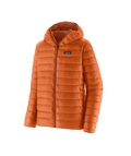 Men's Down Sweater Hoody in Redtail Rust | Patagonia Bend