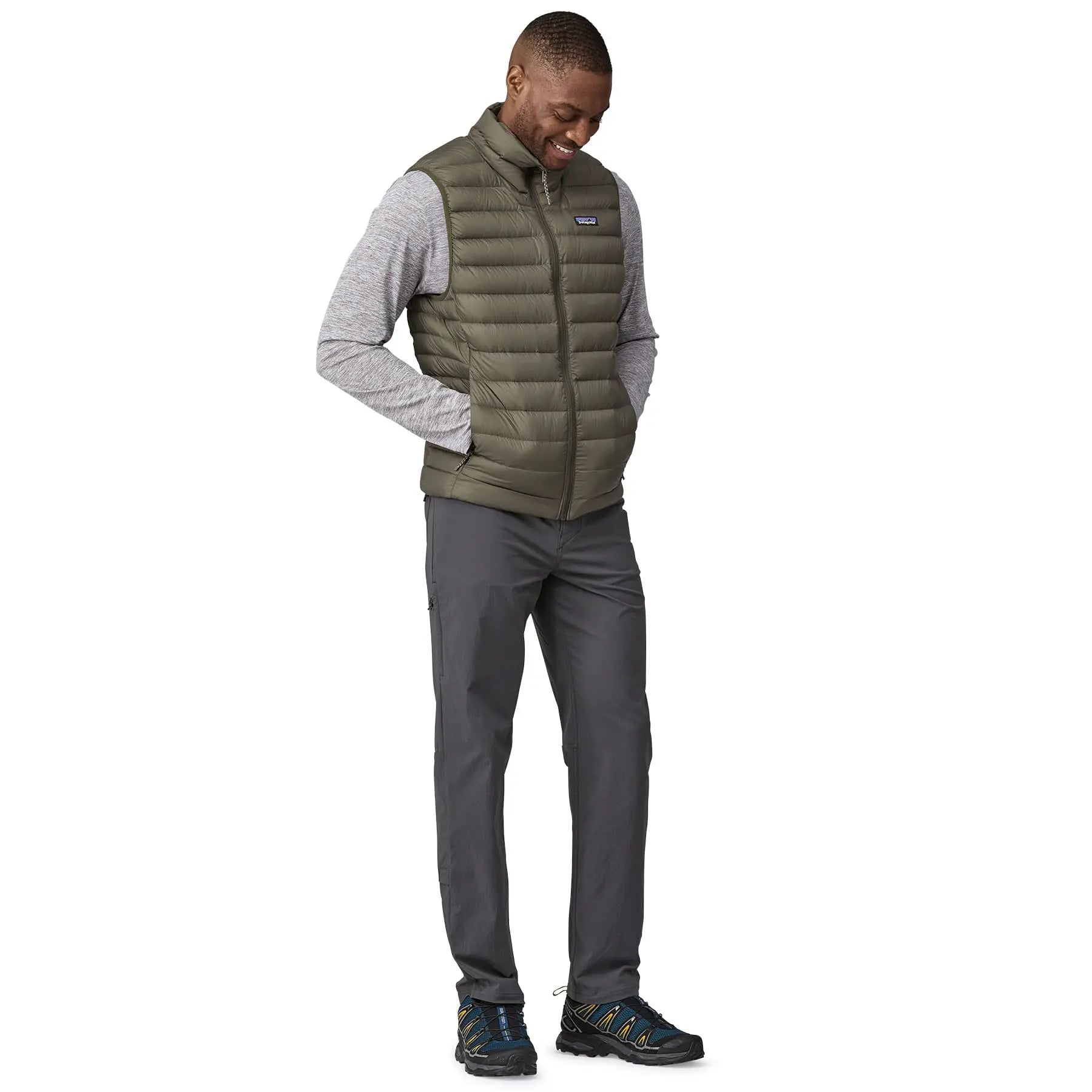 Men's Down Sweater™ Vest in Pine Needle Green | Patagonia Bend