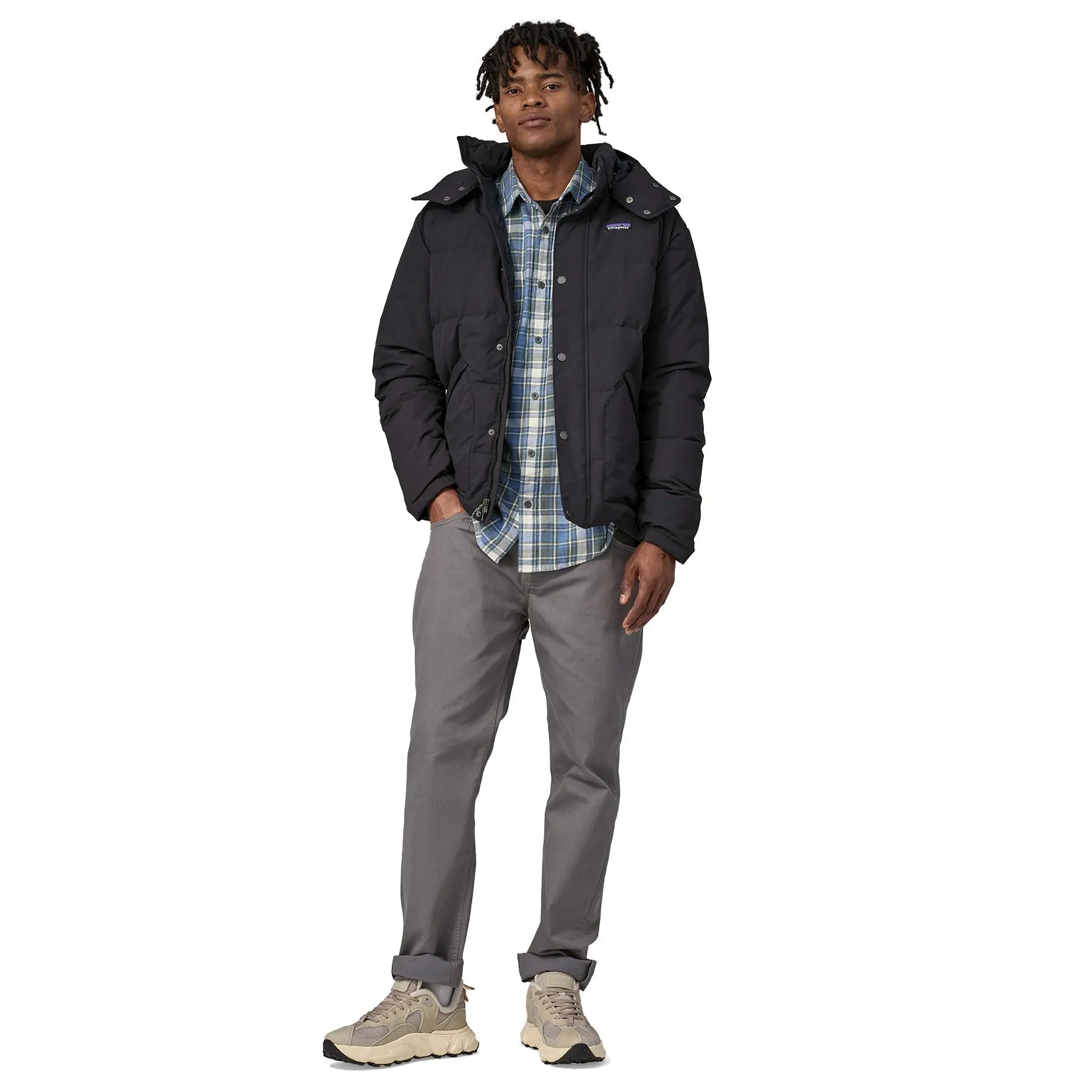 Men's Downdrift Jacket in Ink Black | Patagonia Bend