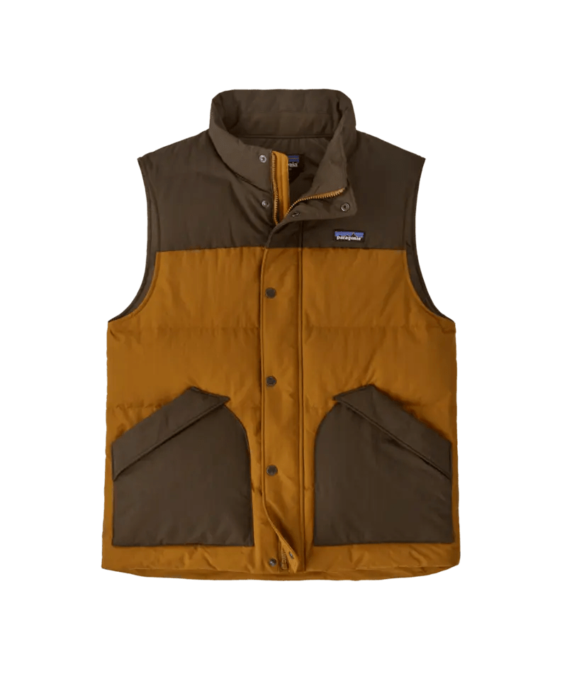 Men's Downdrift Vest in Shelter Brown | Patagonia Bend