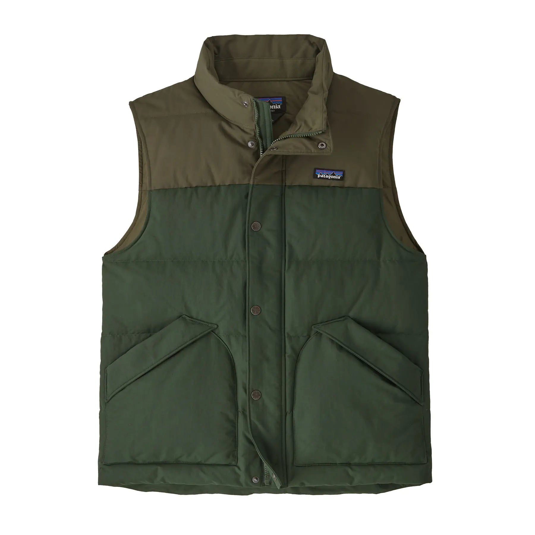 Men's Downdrift Vest in Torrey Pine Green | Patagonia Bend