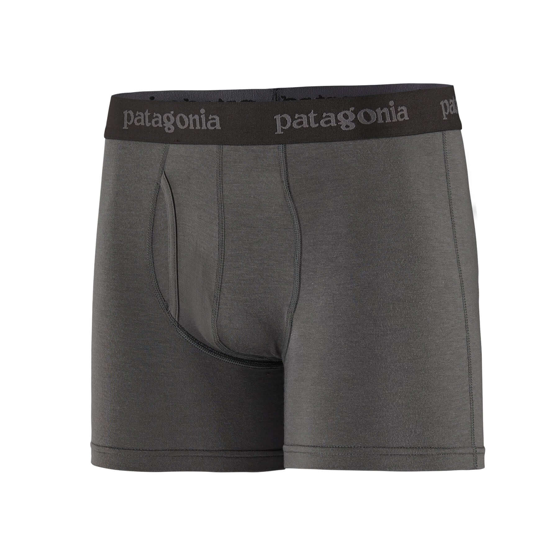 Men's Essential Boxer Briefs - 3 in. in FORGE GREY | Patagonia Bend
