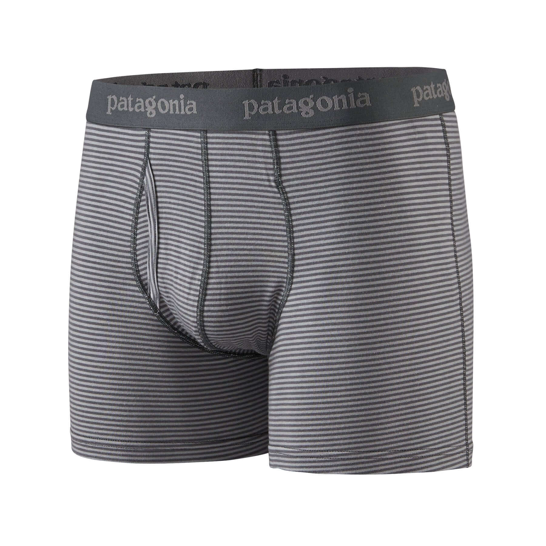 Men's Essential Boxer Briefs - 3 in. in FATHOM: FORGE GREY | Patagonia Bend