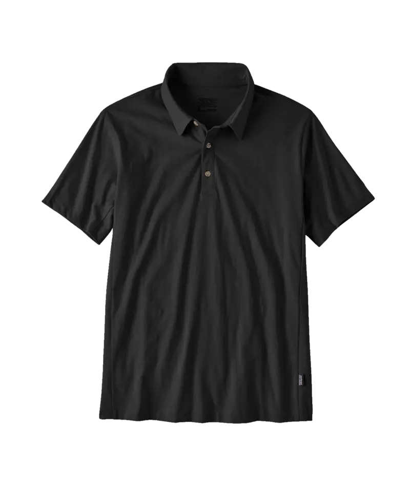 Men's Essential Polo in Black | Patagonia Bend