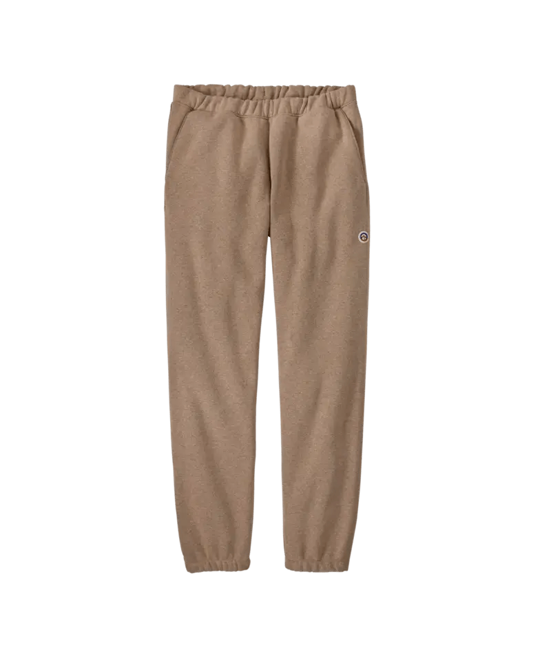 Men's Fitz Roy Icon Uprisal Sweatpants in Grayling Brown | Patagonia Bend