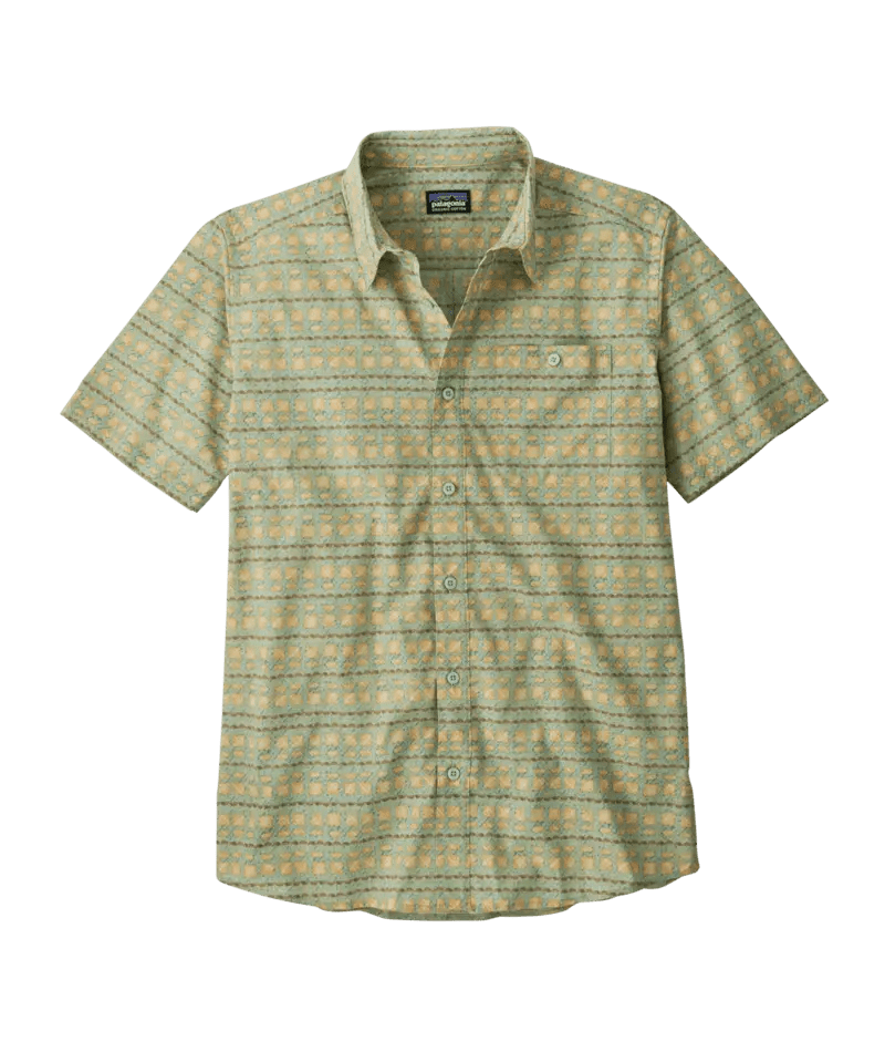 Men's Go To Shirt in Piers: Rinsed Green | Patagonia Bend