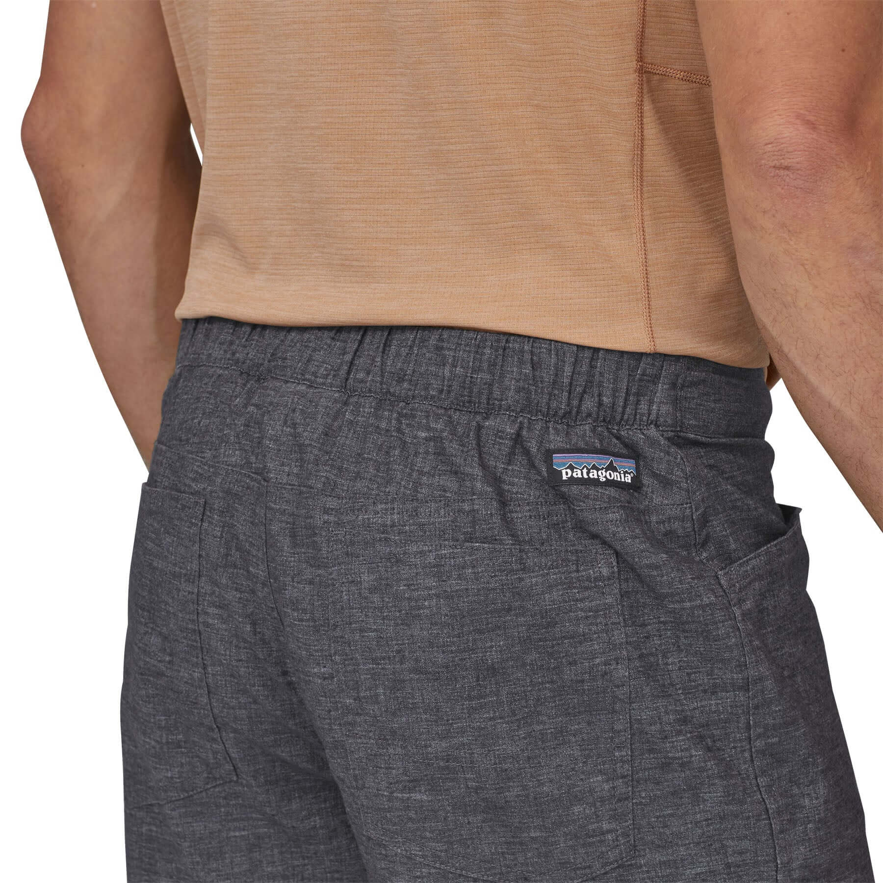 Men's Hampi Rock Shorts in Ink Black | Patagonia Bend