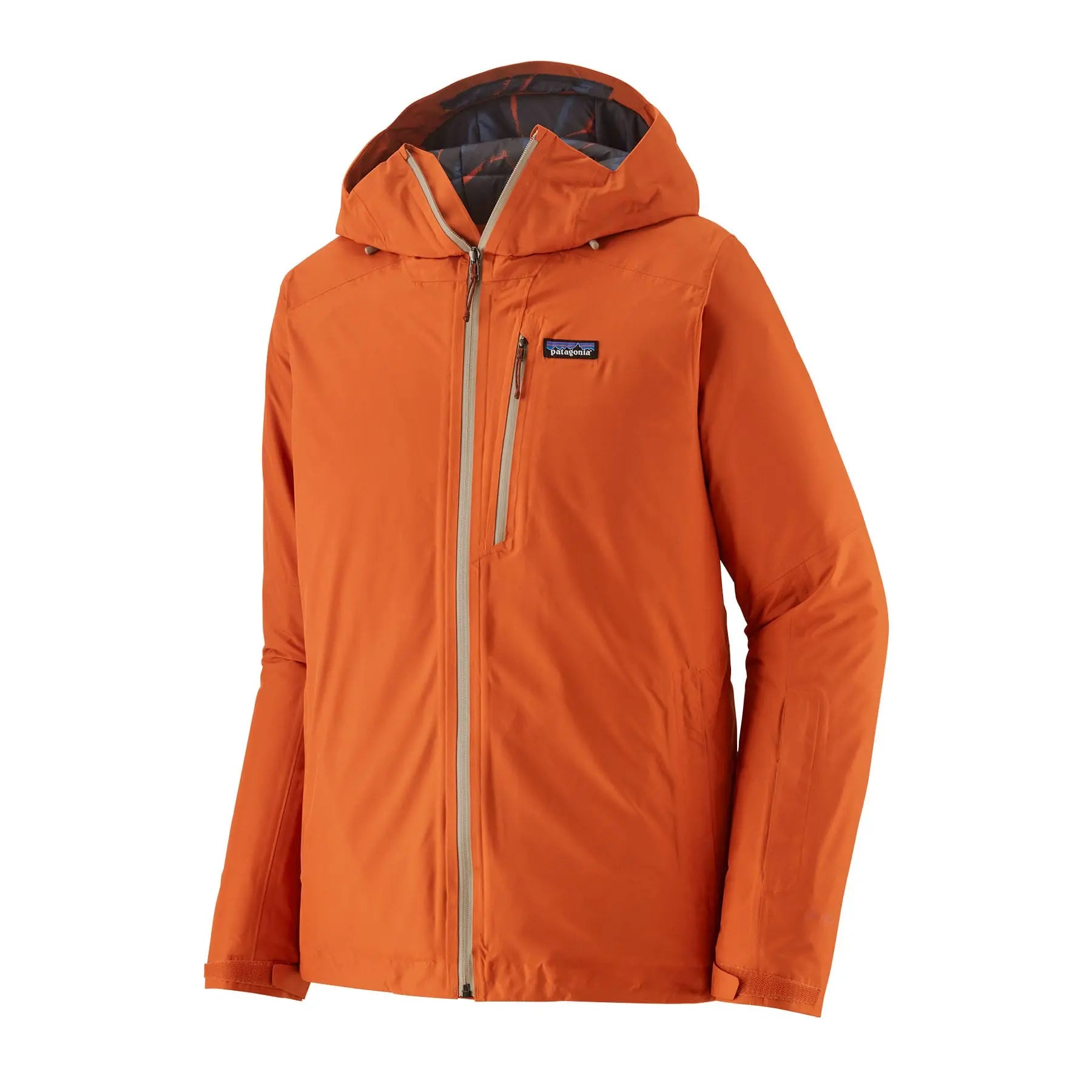 Men's Insulated Powder Town Jacket in Redtail Rust | Patagonia Bend