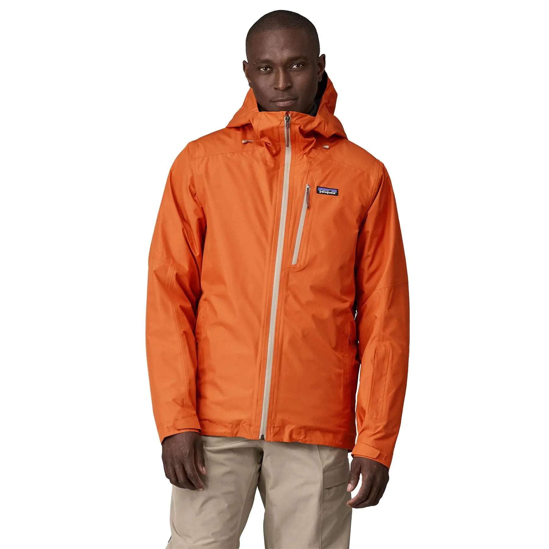 Men's Insulated Powder Town Jacket in Redtail Rust | Patagonia Bend