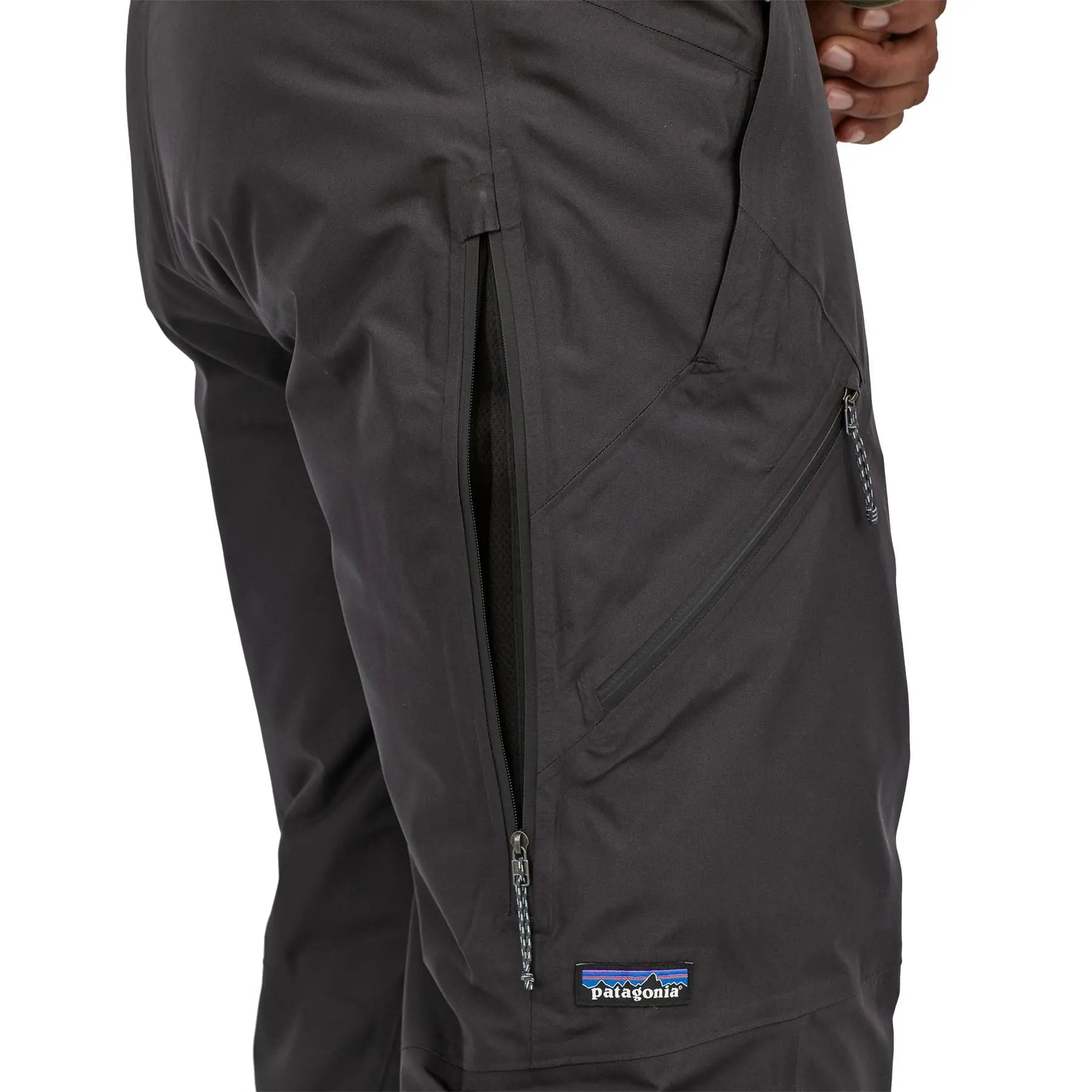 Men's Insulated Powder Town Pants - Regular in Black | Patagonia Bend