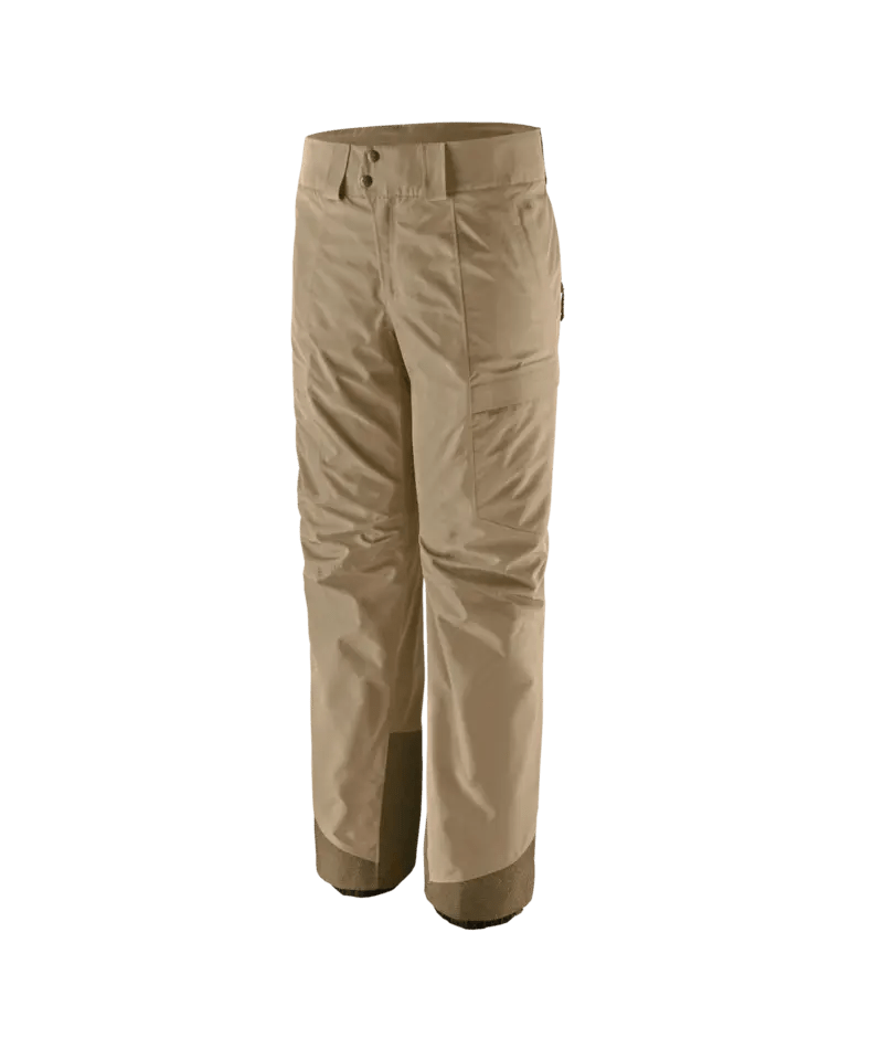 Men's Insulated Powder Town Pants - Regular in Seabird Grey | Patagonia Bend