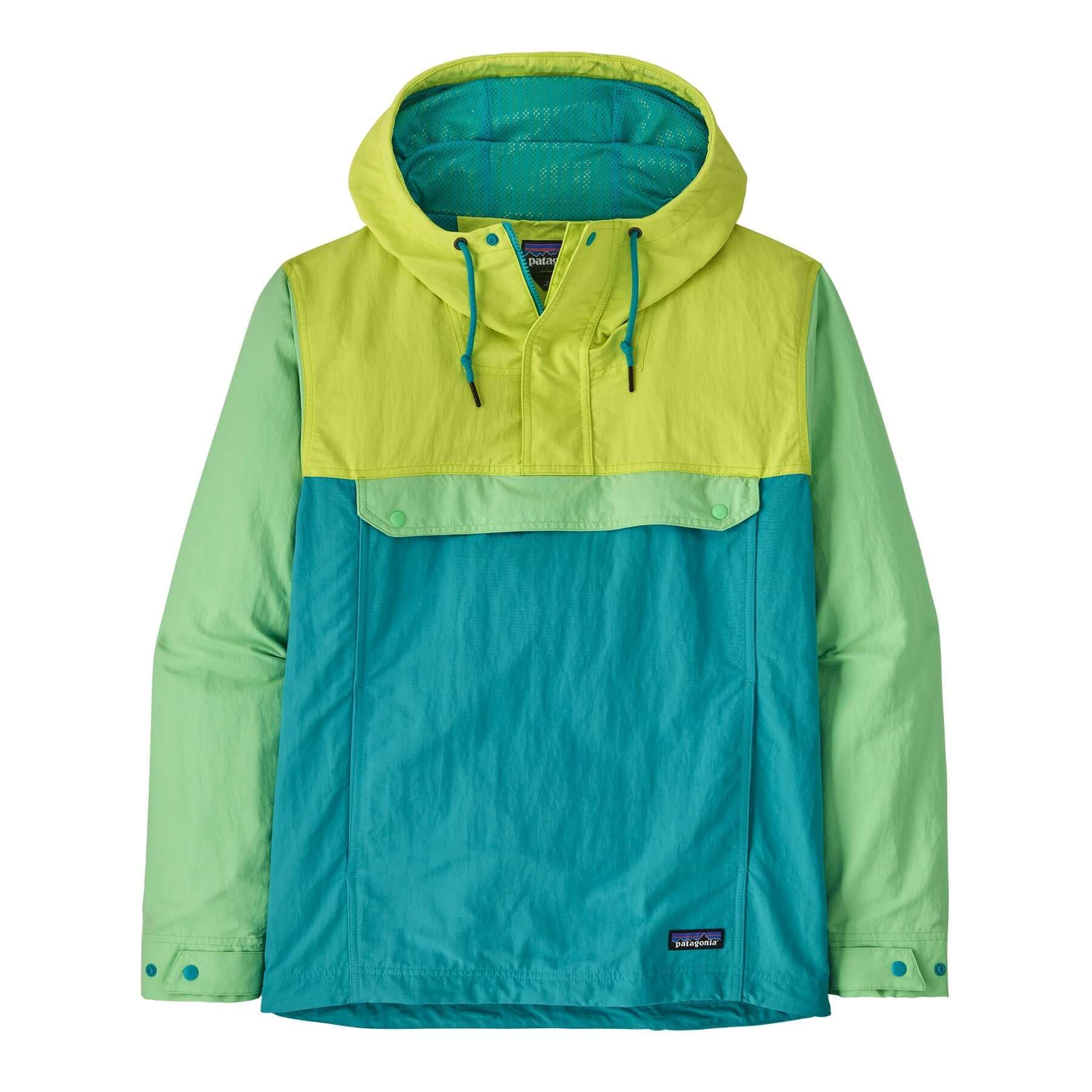 Men's Isthmus Anorak in Subtidal Blue | Patagonia Bend