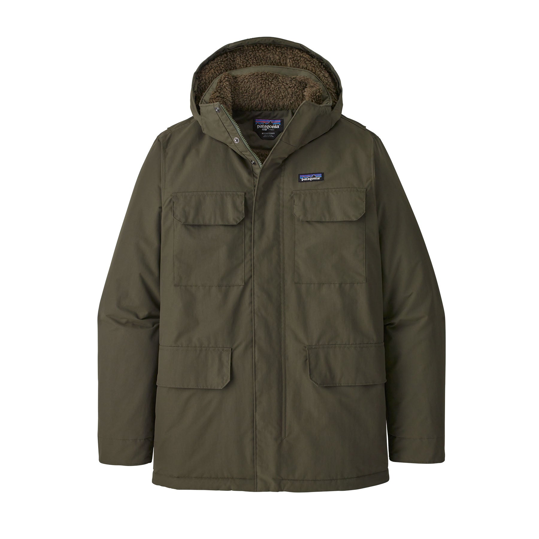 Men's Isthmus Parka in Basin Green | Patagonia Bend