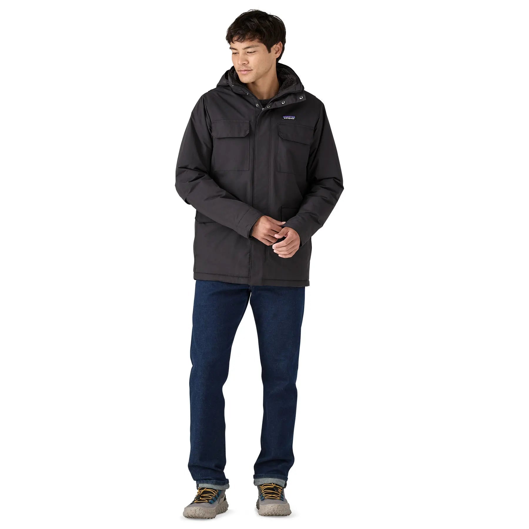 Men's Isthmus Parka in Ink Black | Patagonia Bend