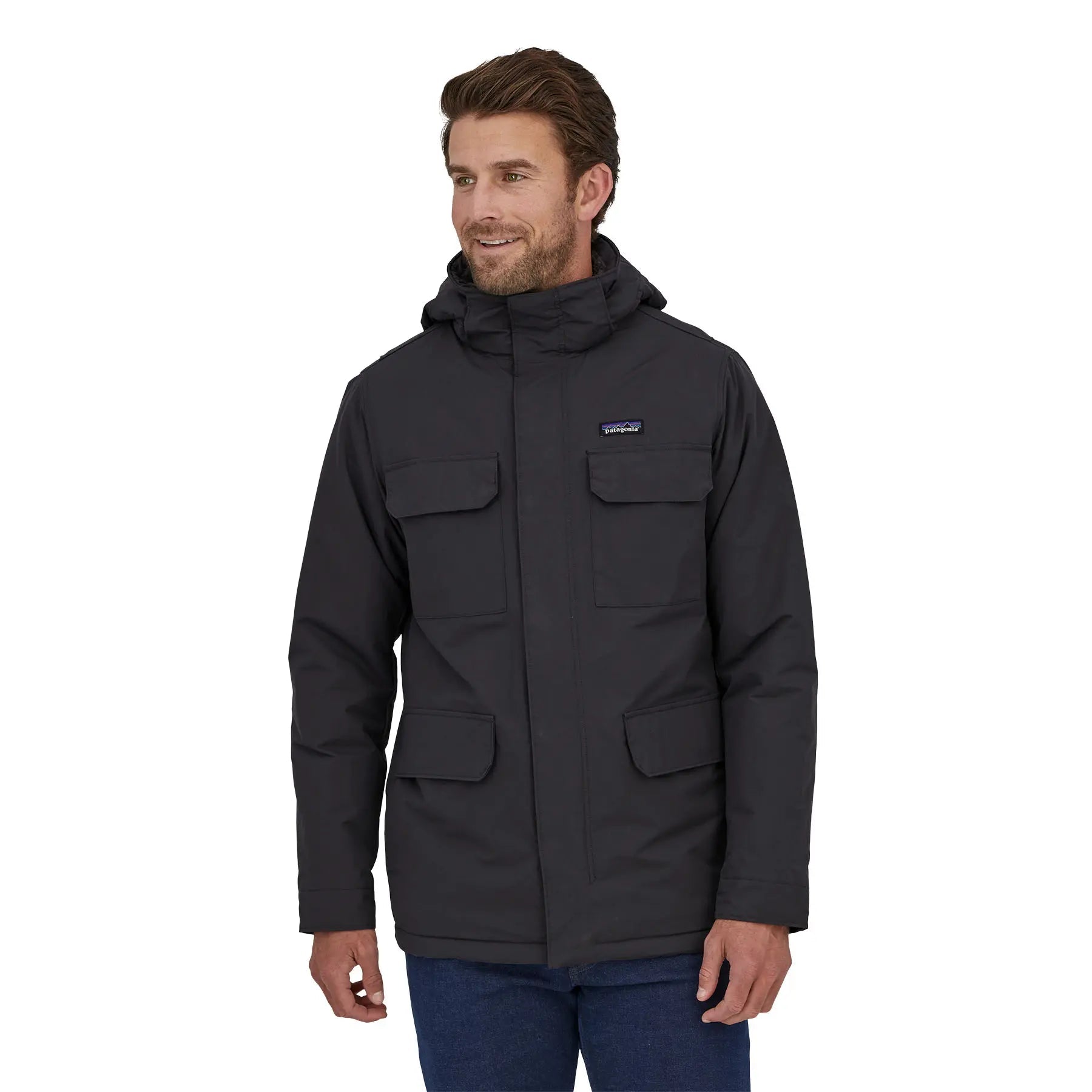 Men's Isthmus Parka in Ink Black | Patagonia Bend