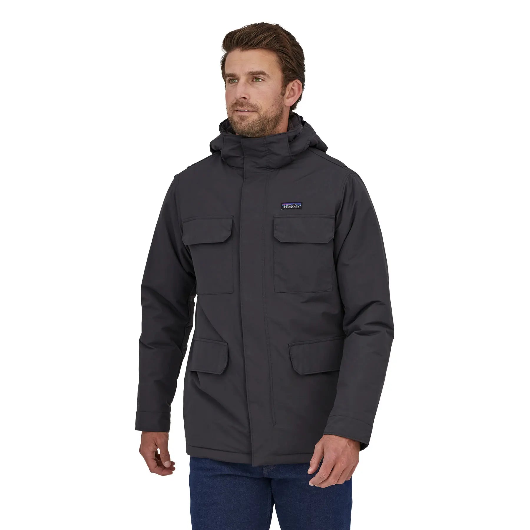 Men's Isthmus Parka in Ink Black | Patagonia Bend