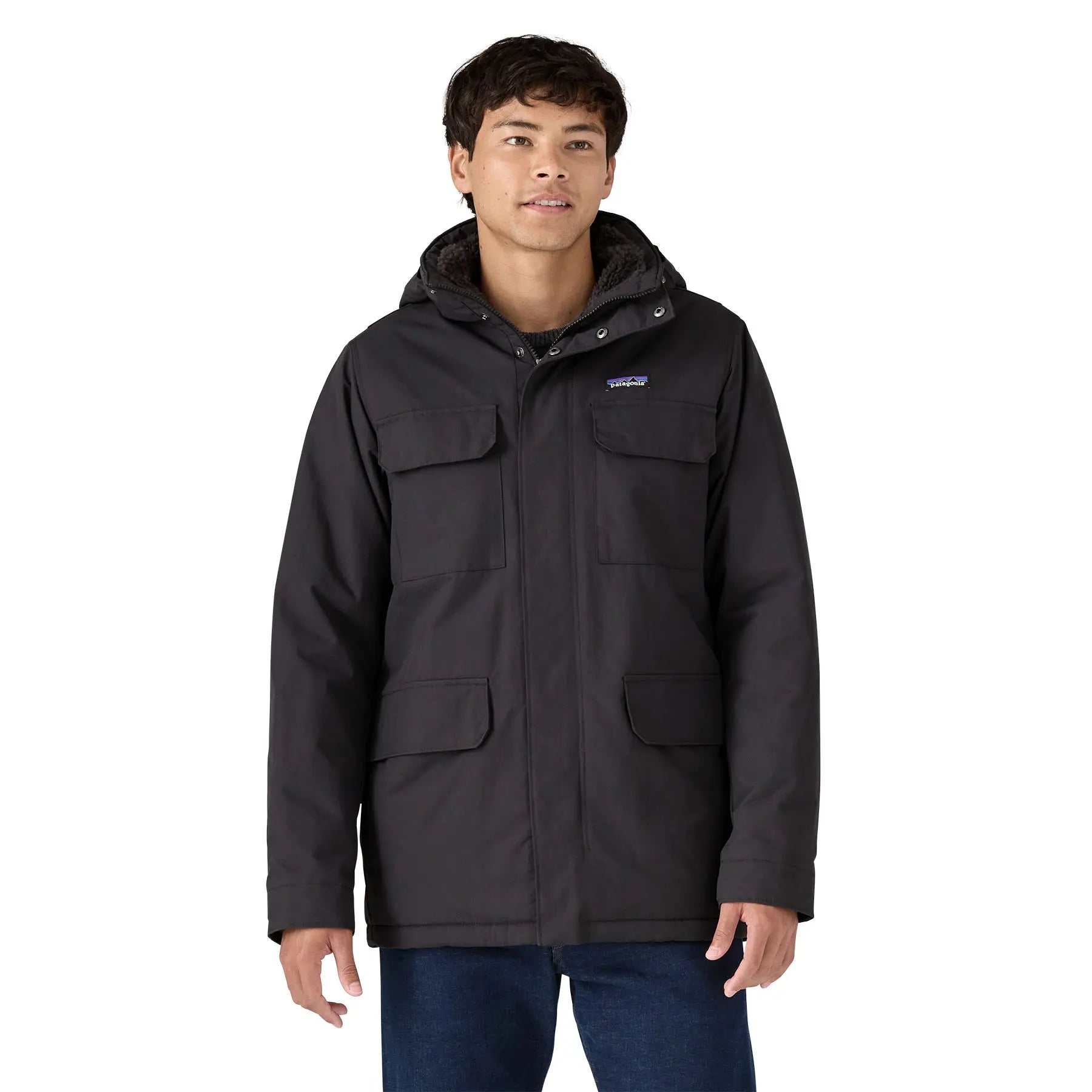 Men's Isthmus Parka in Ink Black | Patagonia Bend