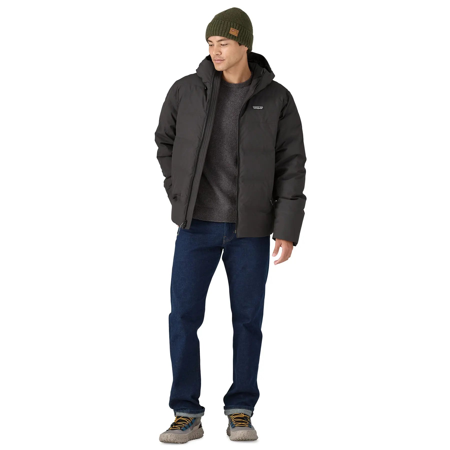 Men's Jackson Glacier Jacket in Black | Patagonia Bend