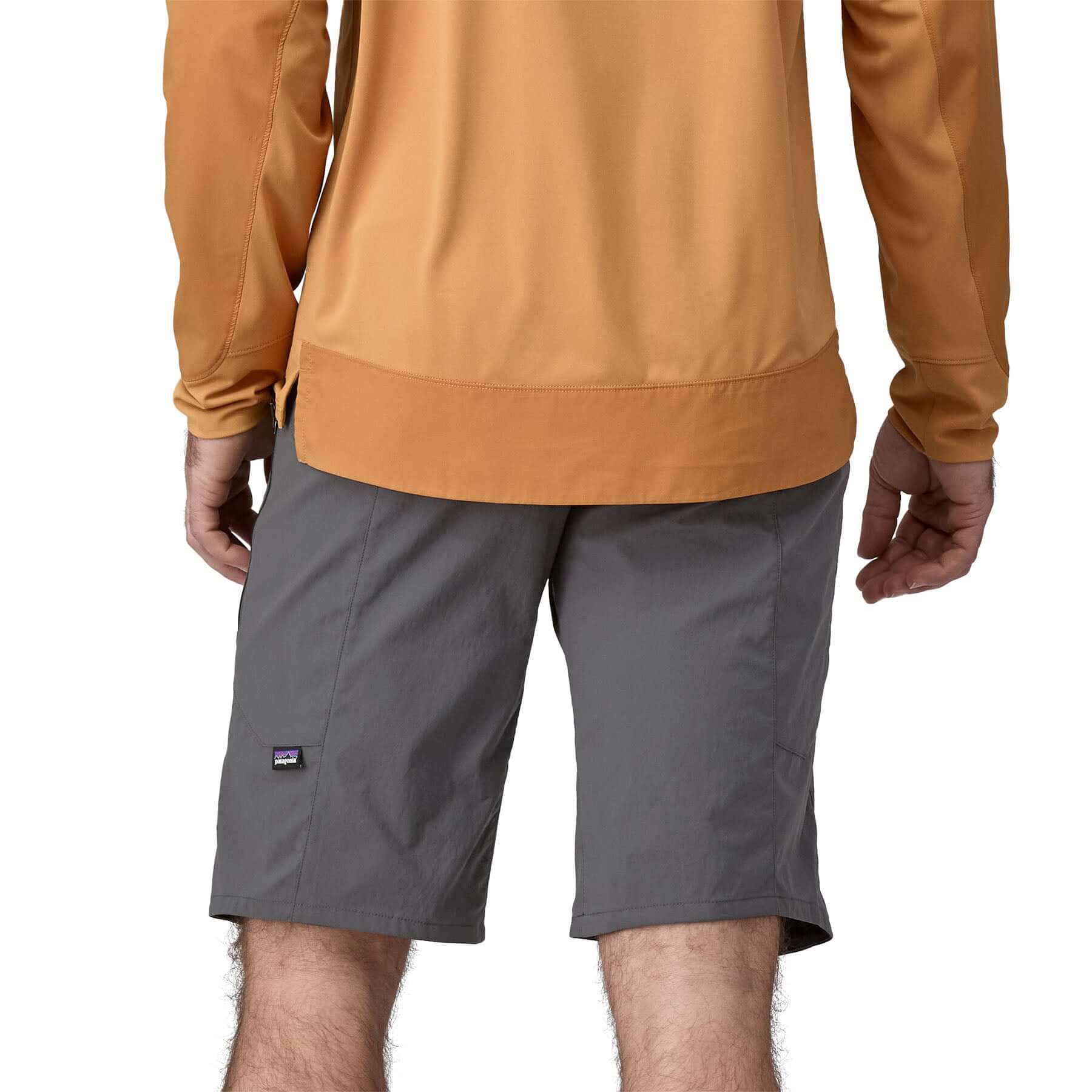 Men's Landfarer Bike Shorts in FORGE GREY | Patagonia Bend