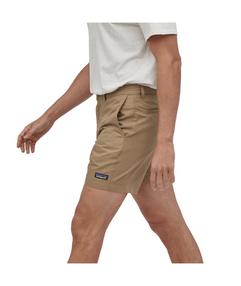 Men's Lightweight All - Wear Hemp Shorts - 6 in. in Mojave Khaki | Patagonia Bend