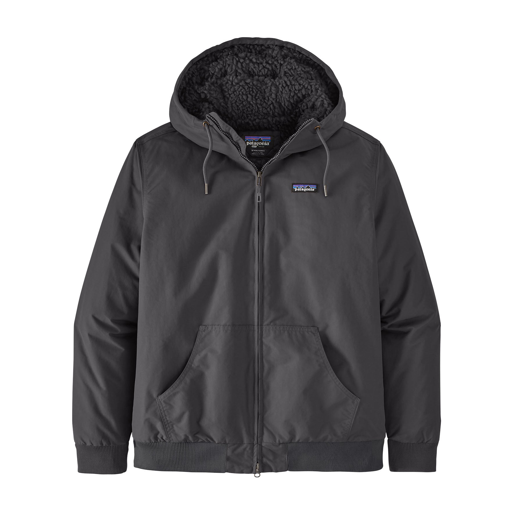 Men's Lined Isthmus Hoody in Ink Black | Patagonia Bend