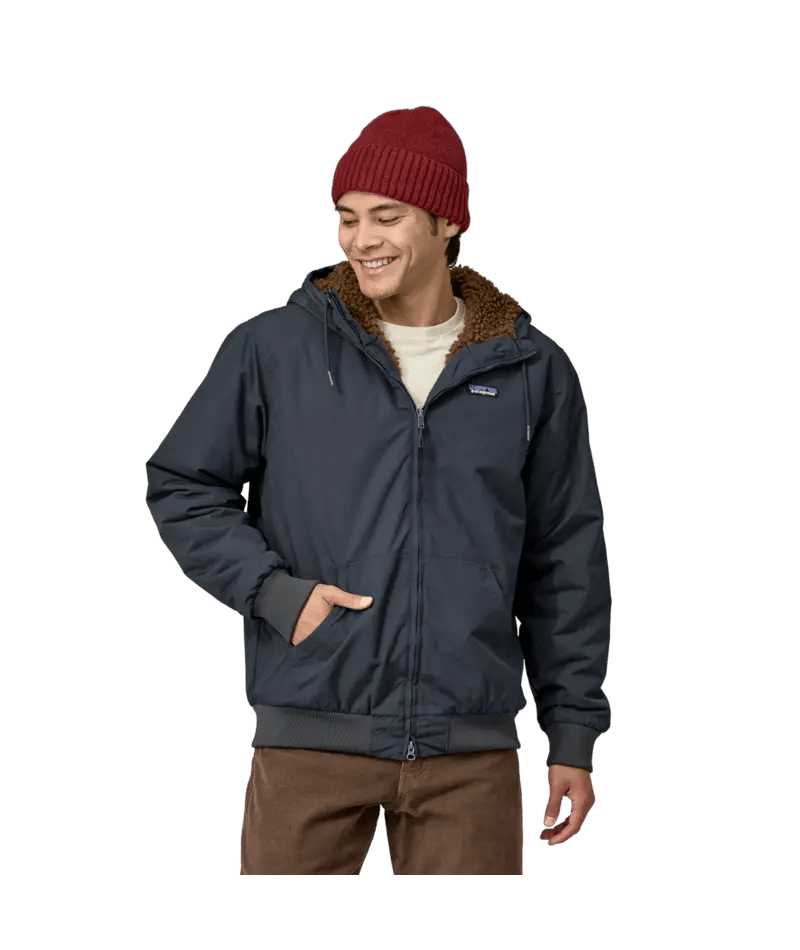 Men's Lined Isthmus Hoody in Smolder Blue | Patagonia Bend