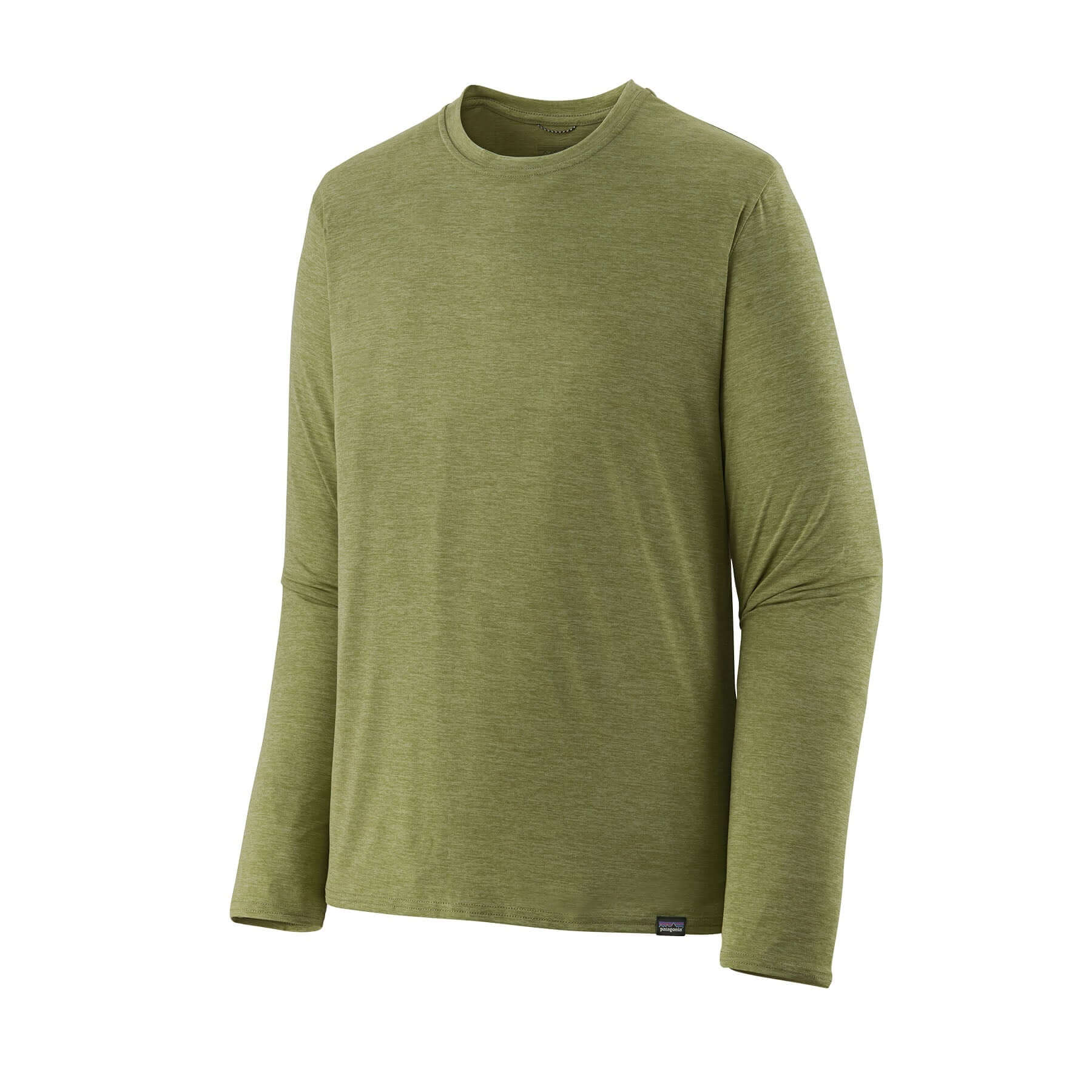Men's Long - Sleeved Capilene® Cool Daily Shirt in Buckhorn Green - Light Buckhorn Green X - Dye | Patagonia Bend