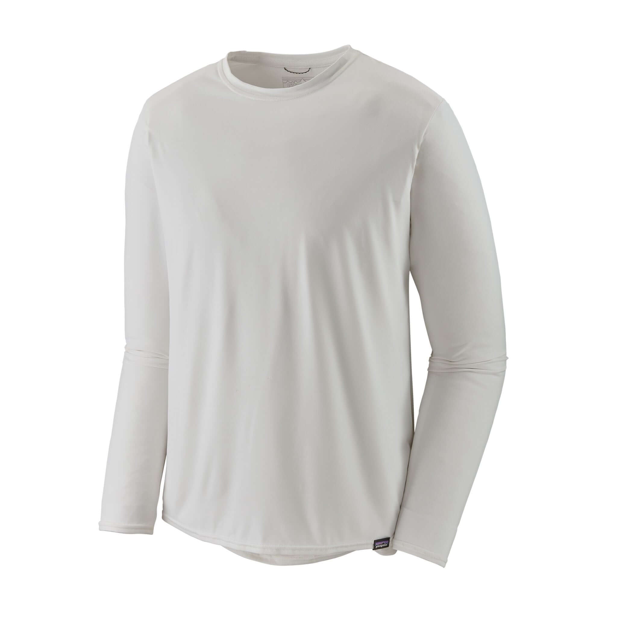 Men's Long - Sleeved Capilene® Cool Daily Shirt in WHITE | Patagonia Bend