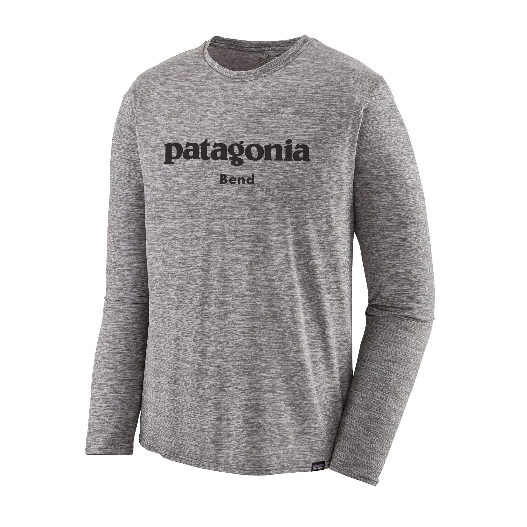 Men's Long - Sleeved Capilene® Cool Daily Shirt - Patagonia Bend in Feather Grey | Patagonia Bend