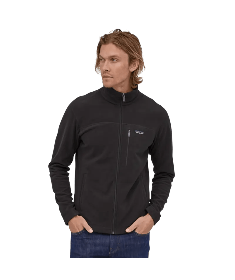 Men's Micro D® Jacket in Black | Patagonia Bend