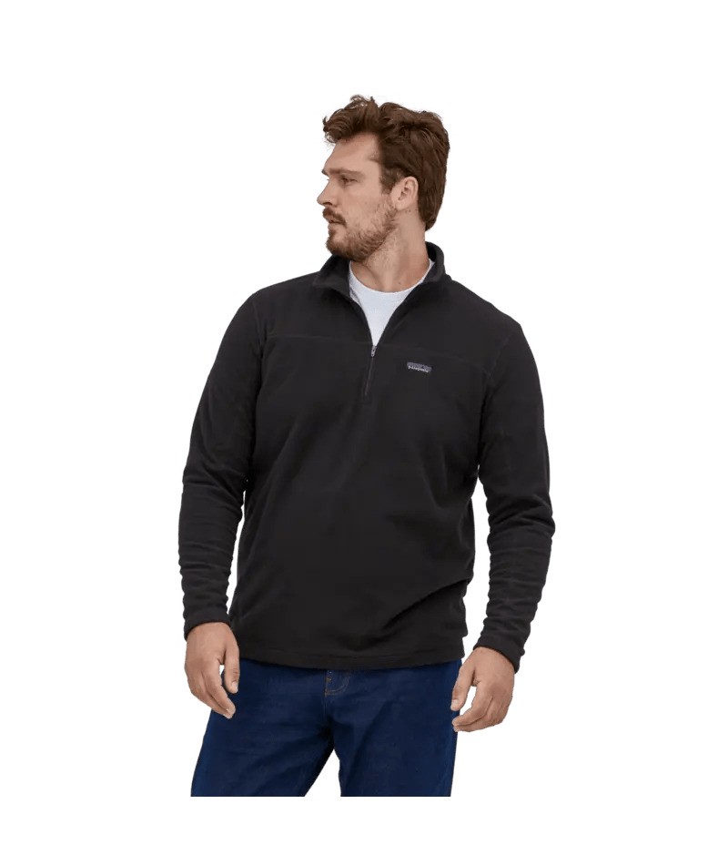 Men's Micro D® Pullover in Black | Patagonia Bend