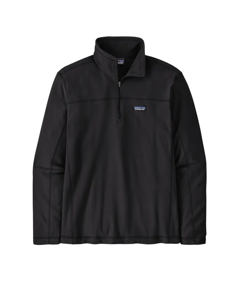 Men's Micro D® Pullover in Black | Patagonia Bend