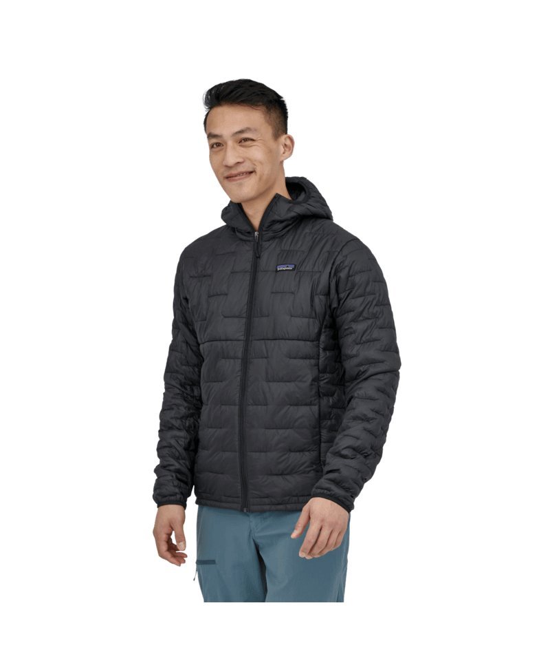 Men's Micro Puff® Hoody in Black | Patagonia Bend