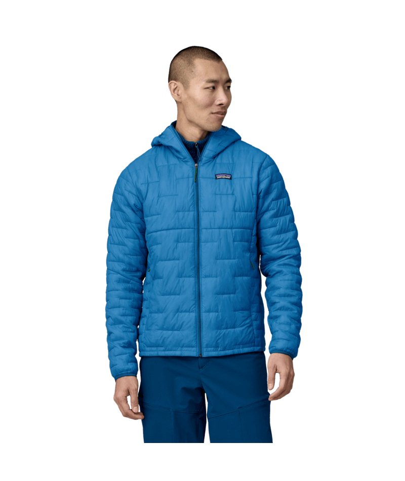 Men's Micro Puff Hoody in Vessel Blue | Patagonia Bend