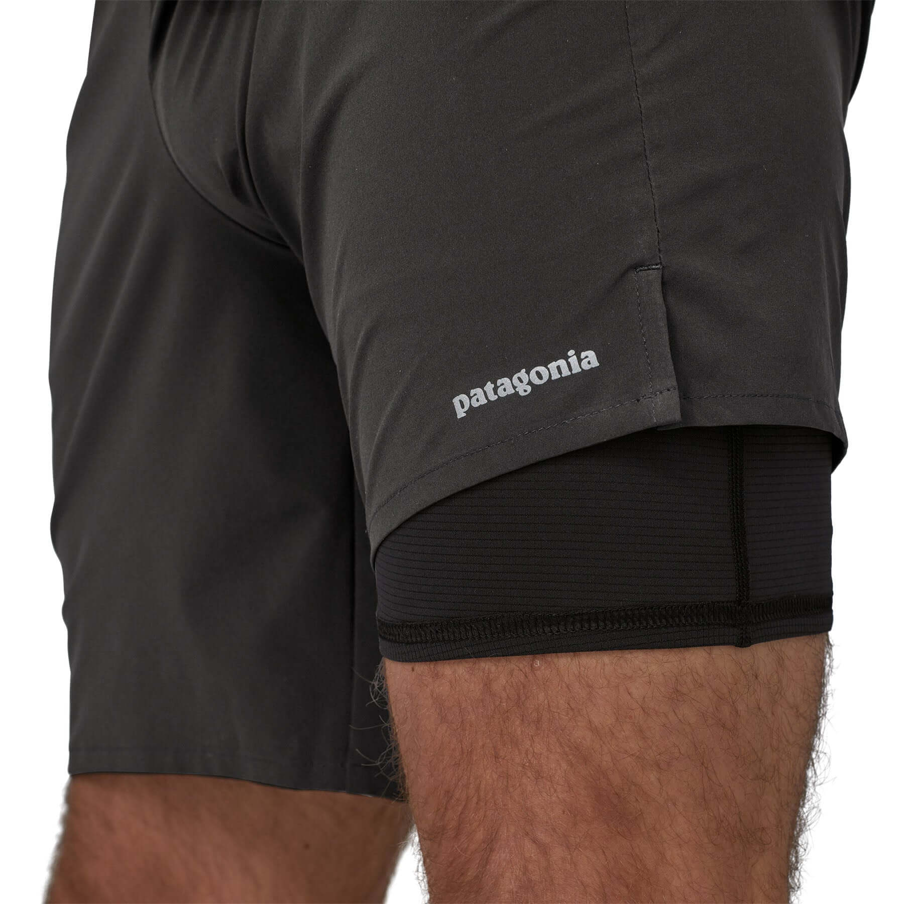 Men's Multi Trails Shorts - 8 in. in BLACK | Patagonia Bend