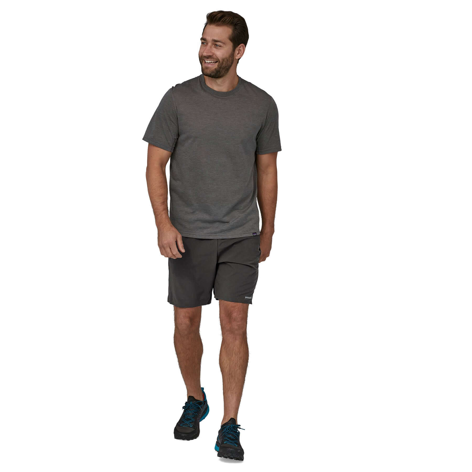 Men's Multi Trails Shorts - 8 in. in BLACK | Patagonia Bend