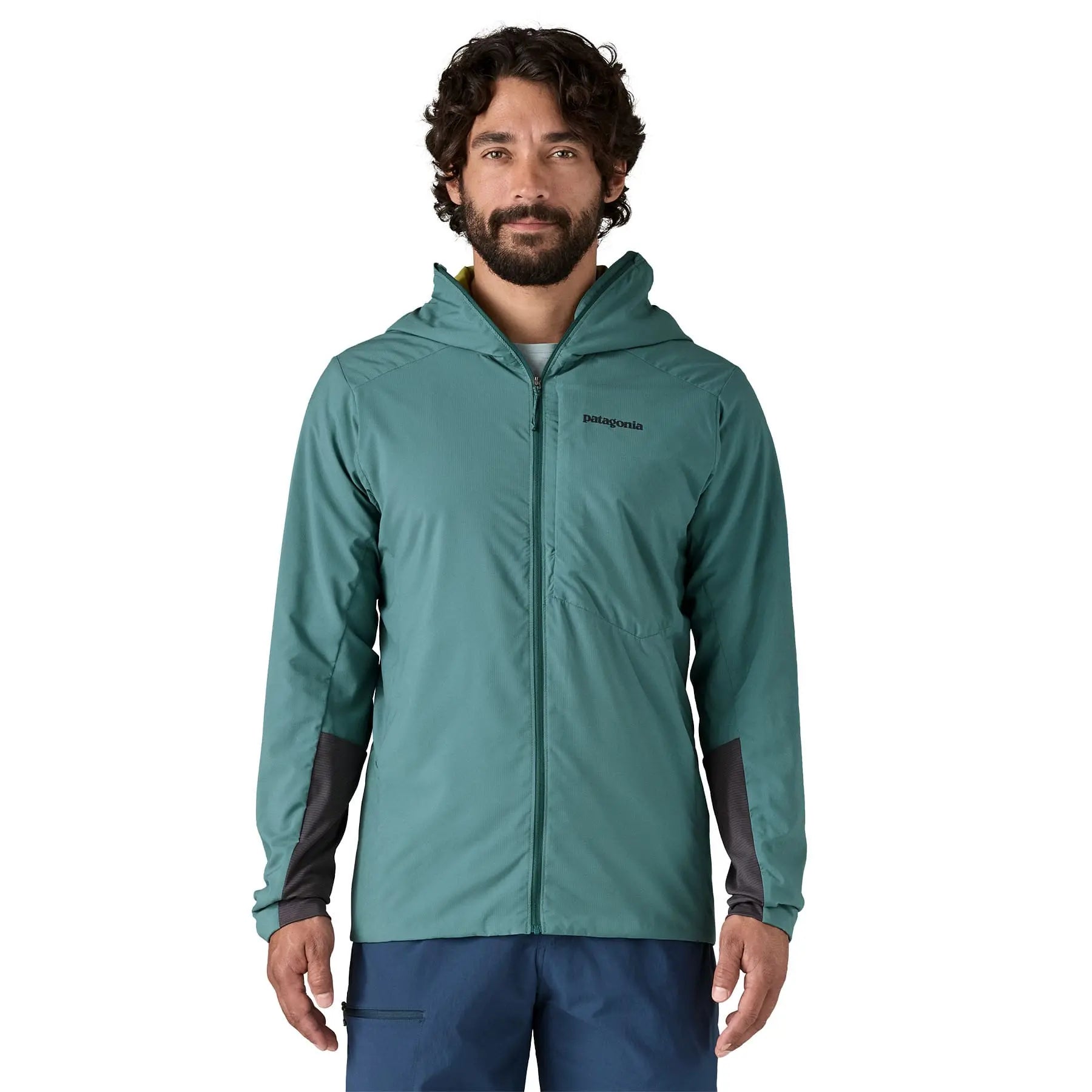 Men's Nano - Air Ultralight Full - Zip Hoody in Wetland Blue | Patagonia Bend